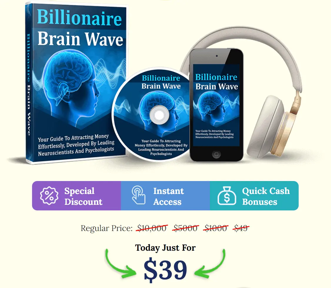 Billionaire Brain Wave price